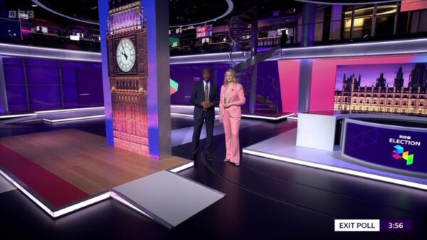 General Election 2024 BBC Coverage Images 15