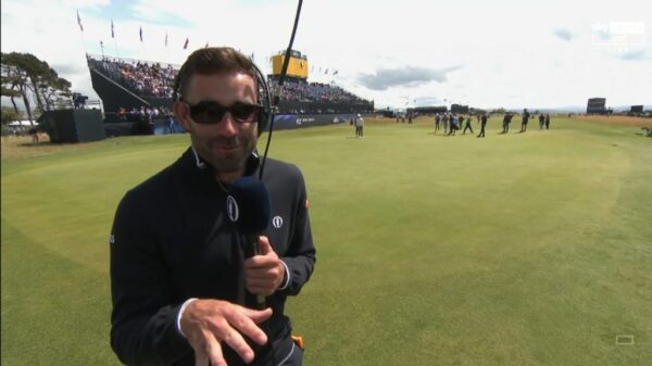 George Harper on Sky Sports Golf George Harper on Sky Sports Golf
