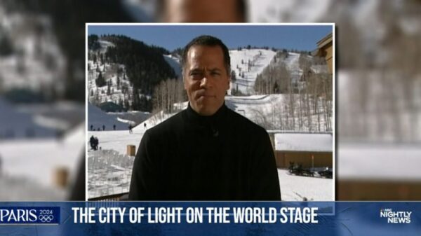 Lester Holt at the Olympics 2