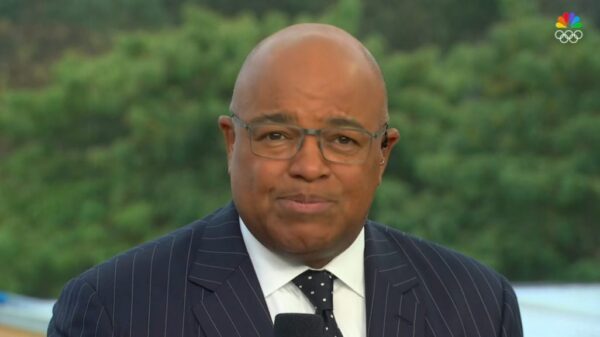 Mike Tirico in Paris 2024