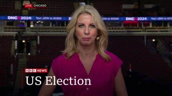Democratic National Convention 2024 BBC News 3