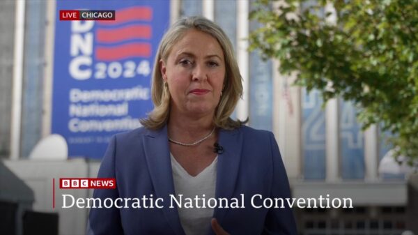 Democratic National Convention 2024 BBC News 4