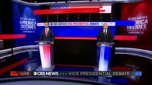 CBS Vice Presidential Debate 2024 15