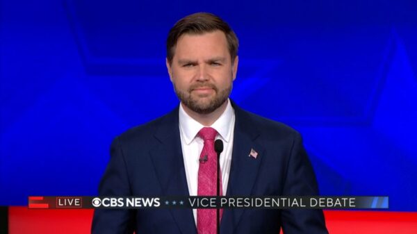 CBS Vice Presidential Debate 2024 23