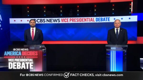 CBS Vice Presidential Debate 2024 32