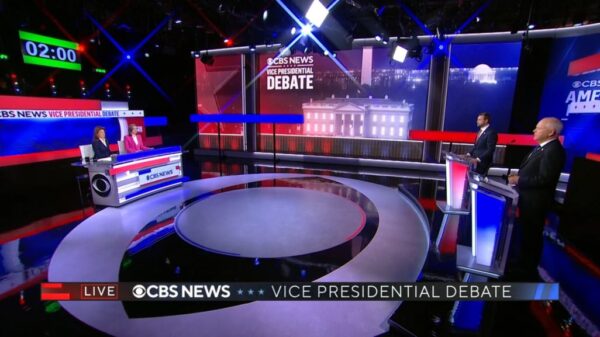 CBS Vice Presidential Debate 2024 33
