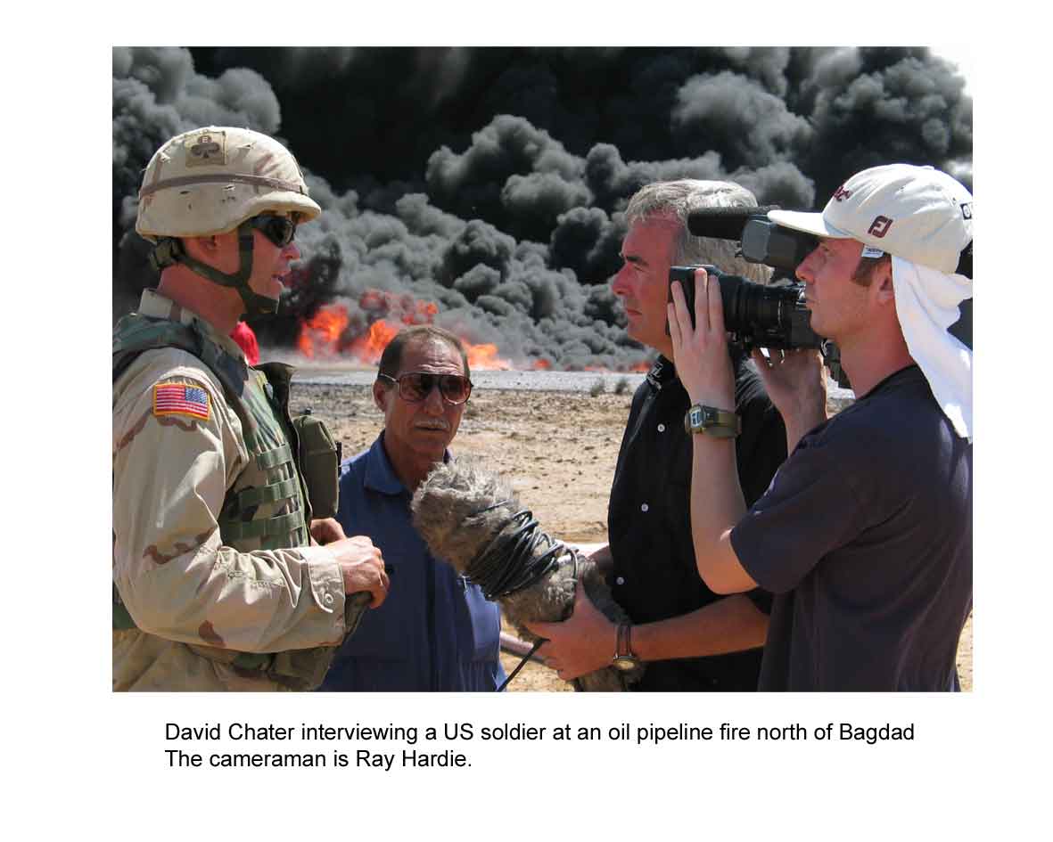 Exclusive Images of Sky News in Iraq in 2003 4